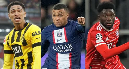 ضربة ثلاثية.. سكاي: ريال مدريد يطارد بيلنيجهام ومبابي وألفونسو ديفيز في الصيف